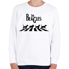 PRINTFASHION The Beagles - Gyerek pulóver - Fehér gyerek pulóver, kardigán