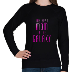 PRINTFASHION the best mom - Női pulóver - Fekete