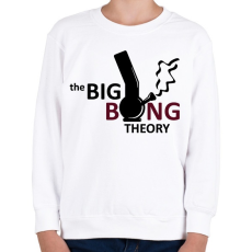 PRINTFASHION The big bong theory - Gyerek pulóver - Fehér
