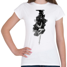 PRINTFASHION The born of the Universe - Női póló - Fehér