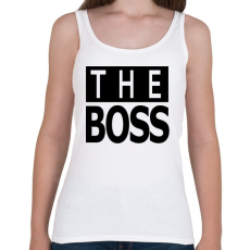 PRINTFASHION The Boss - Női atléta - Fehér