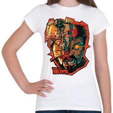 PRINTFASHION The boys art - Női póló - Fehér női póló