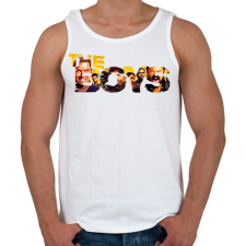 PRINTFASHION The Boys - Férfi atléta - Fehér atléta, trikó