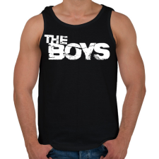 PRINTFASHION The Boys - Férfi atléta - Fekete atléta, trikó
