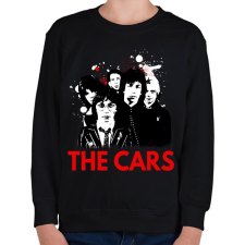 PRINTFASHION THE CARS BAND - Gyerek pulóver - Fekete gyerek pulóver, kardigán