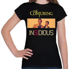 PRINTFASHION The conjurning - Női póló - Fekete női póló