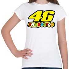 PRINTFASHION The Doctor 46 - Női póló - Fehér női póló