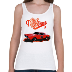 PRINTFASHION The Dukes of Hazzard - Női atléta - Fehér