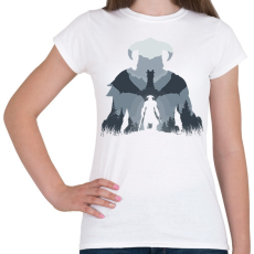 PRINTFASHION The Elder Scrolls - Női póló - Fehér