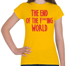 PRINTFASHION The end of the f.. - Női póló - Sárga női póló