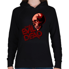 PRINTFASHION the evil dead - Női kapucnis pulóver - Fekete női pulóver, kardigán