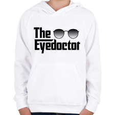PRINTFASHION The Eyedoctor - Gyerek kapucnis pulóver - Fehér gyerek pulóver, kardigán