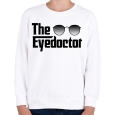 PRINTFASHION The Eyedoctor - Gyerek pulóver - Fehér