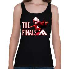 PRINTFASHION THE FINALS - Női atléta - Fekete női trikó