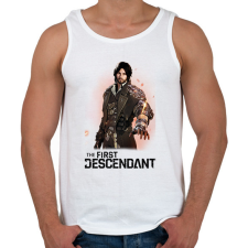 PRINTFASHION The First Descendant Blair  - Férfi atléta - Fehér atléta, trikó