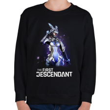 PRINTFASHION The First Descendant Bunny - Gyerek pulóver - Fekete gyerek pulóver, kardigán