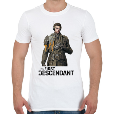 PRINTFASHION The First Descendant Enzo  - Férfi póló - Fehér férfi póló