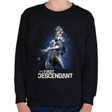 PRINTFASHION The First Descendant Sharen - Gyerek pulóver - Fekete