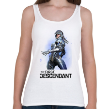 PRINTFASHION The First Descendant Sharen - Női atléta - Fehér női trikó