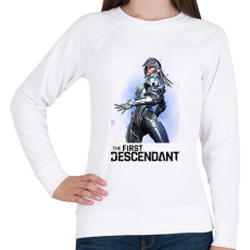 PRINTFASHION The First Descendant Sharen - Női pulóver - Fehér