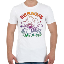 PRINTFASHION The funguys - Férfi póló - Fehér férfi póló