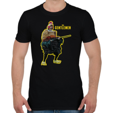 PRINTFASHION The Gentlemen - Chicken - Férfi póló - Fekete