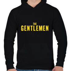 PRINTFASHION The Gentlemen - Férfi kapucnis pulóver - Fekete