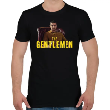 PRINTFASHION The Gentlemen - Úriemberek - Férfi póló - Fekete férfi póló