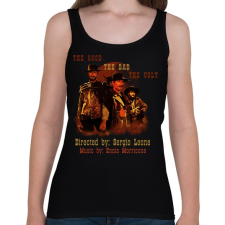 PRINTFASHION the good,the bad,the ugly 2 - Női atléta - Fekete női trikó