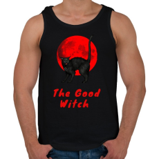 PRINTFASHION the good witch - Férfi atléta - Fekete