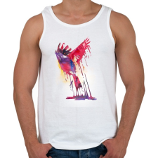PRINTFASHION The great emerge - Férfi atléta - Fehér atléta, trikó