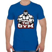 PRINTFASHION The GYM - Férfi póló - Királykék férfi póló