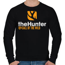 PRINTFASHION the Hunter - Call of the wild - Férfi pulóver - Fekete