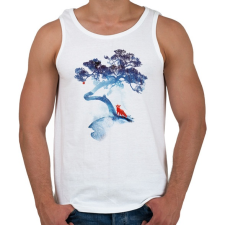 PRINTFASHION The last apple tree - Férfi atléta - Fehér atléta, trikó