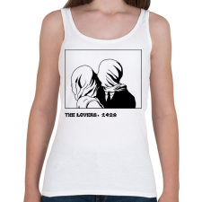 PRINTFASHION The lovers - Női atléta - Fehér női trikó