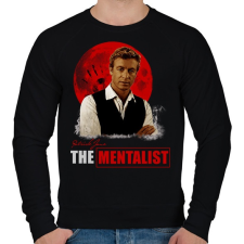 PRINTFASHION THE MENTALIST-Patrick Jane - Férfi pulóver - Fekete férfi pulóver, kardigán