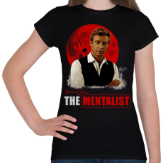 PRINTFASHION THE MENTALIST-Patrick Jane - Női póló - Fekete