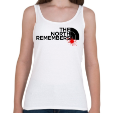 PRINTFASHION The North Remembers - Női atléta - Fehér női trikó