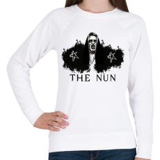 PRINTFASHION the nun - Női pulóver - Fehér