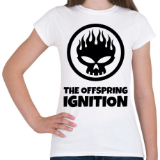 PRINTFASHION THE OFFSPRING IGNITION - Női póló - Fehér
