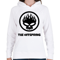 PRINTFASHION THE OFFSPRING - Női kapucnis pulóver - Fehér