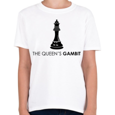 PRINTFASHION The Queen’s Gambit sorozat - Gyerek póló - Fehér