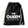 PRINTFASHION The Queen - Sportzsák, Tornazsák - Fekete