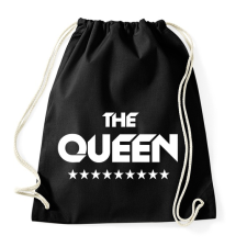 PRINTFASHION The Queen - Sportzsák, Tornazsák - Fekete tornazsák