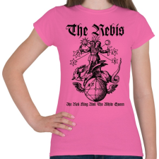 PRINTFASHION The Rebis - Női póló - Rózsaszín női póló