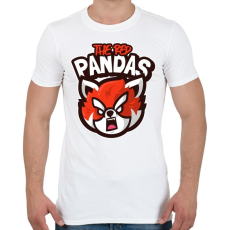 PRINTFASHION The Red Pandas - Férfi póló - Fehér