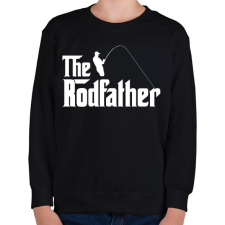 PRINTFASHION The Rodfather Fehér - Gyerek pulóver - Fekete gyerek pulóver, kardigán