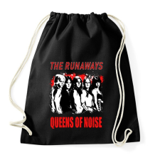 PRINTFASHION THE RUNAWAYS STENCIL - Sportzsák, Tornazsák - Fekete tornazsák