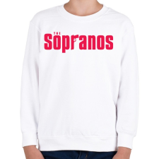 PRINTFASHION The Sopranos Original - Gyerek pulóver - Fehér gyerek pulóver, kardigán