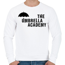 PRINTFASHION The umbrella academy - Férfi pulóver - Fehér férfi pulóver, kardigán